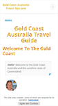Mobile Screenshot of gold-coast-australia-travel-tips.com