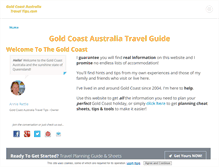 Tablet Screenshot of gold-coast-australia-travel-tips.com